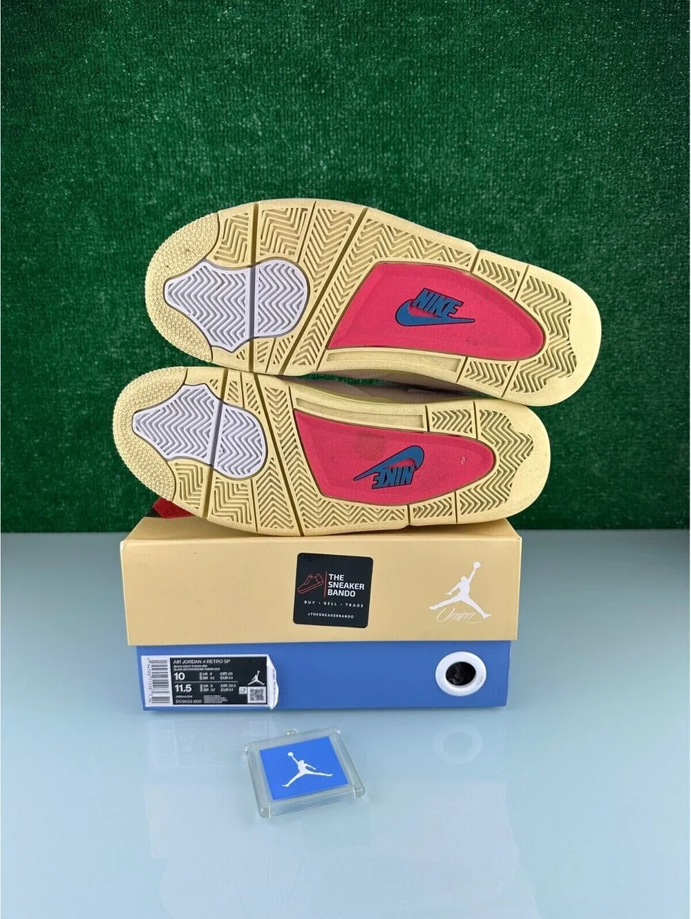 Size 10 - Jordan 4 Retro x Union LA Mid Guava Ice (CLEAN!)